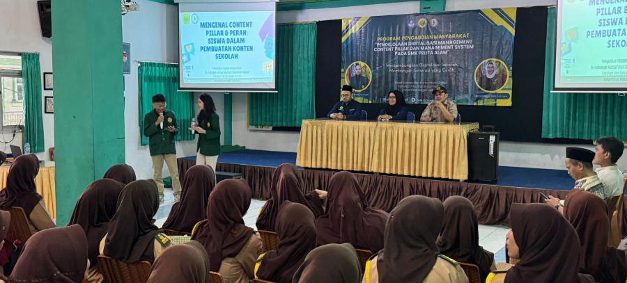 Sinergi Digital UNJ dan SMK Pelita Alam: Dosen Humas UNJ Galakkan Literasi Digital Berbasis SDGs